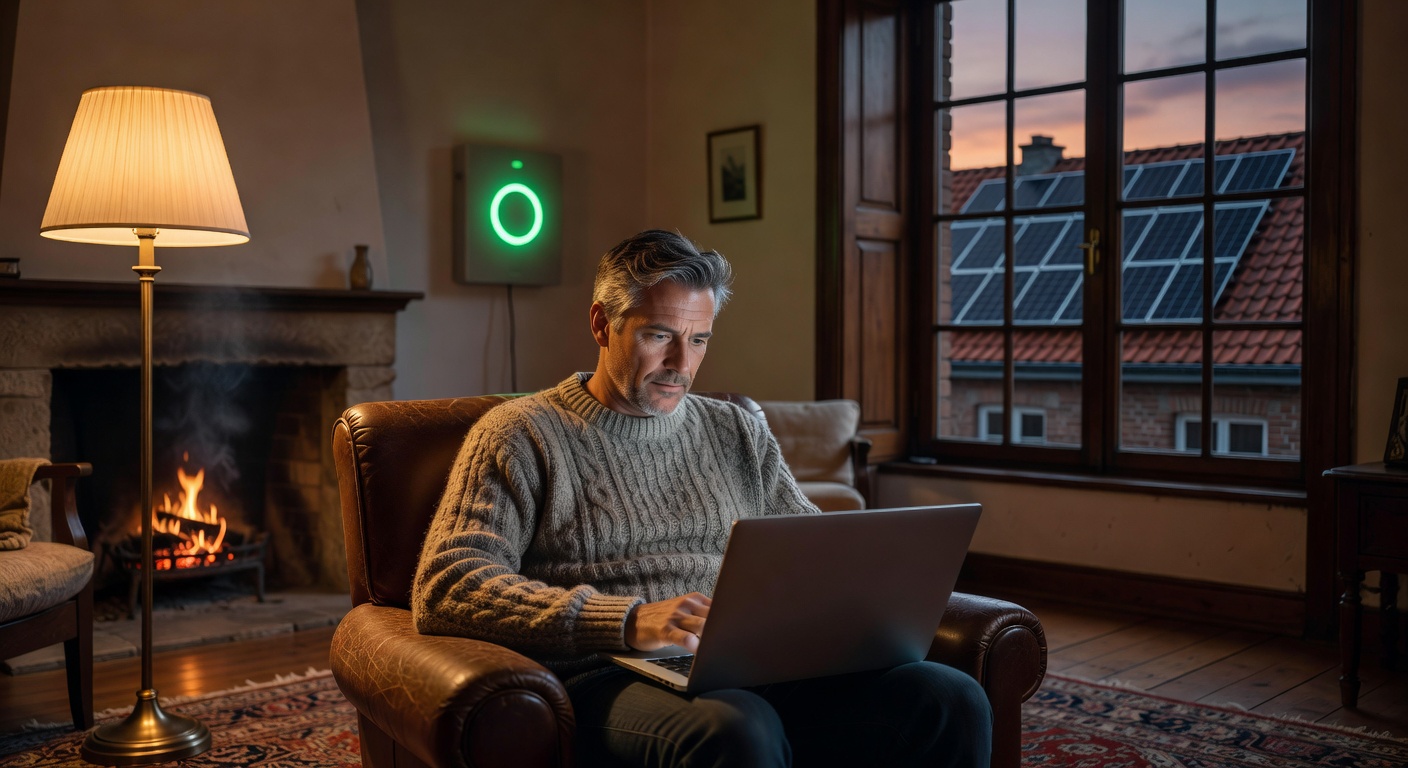Graphique de rentabilité d'une batterie domestique avec courbe de retour sur investissement