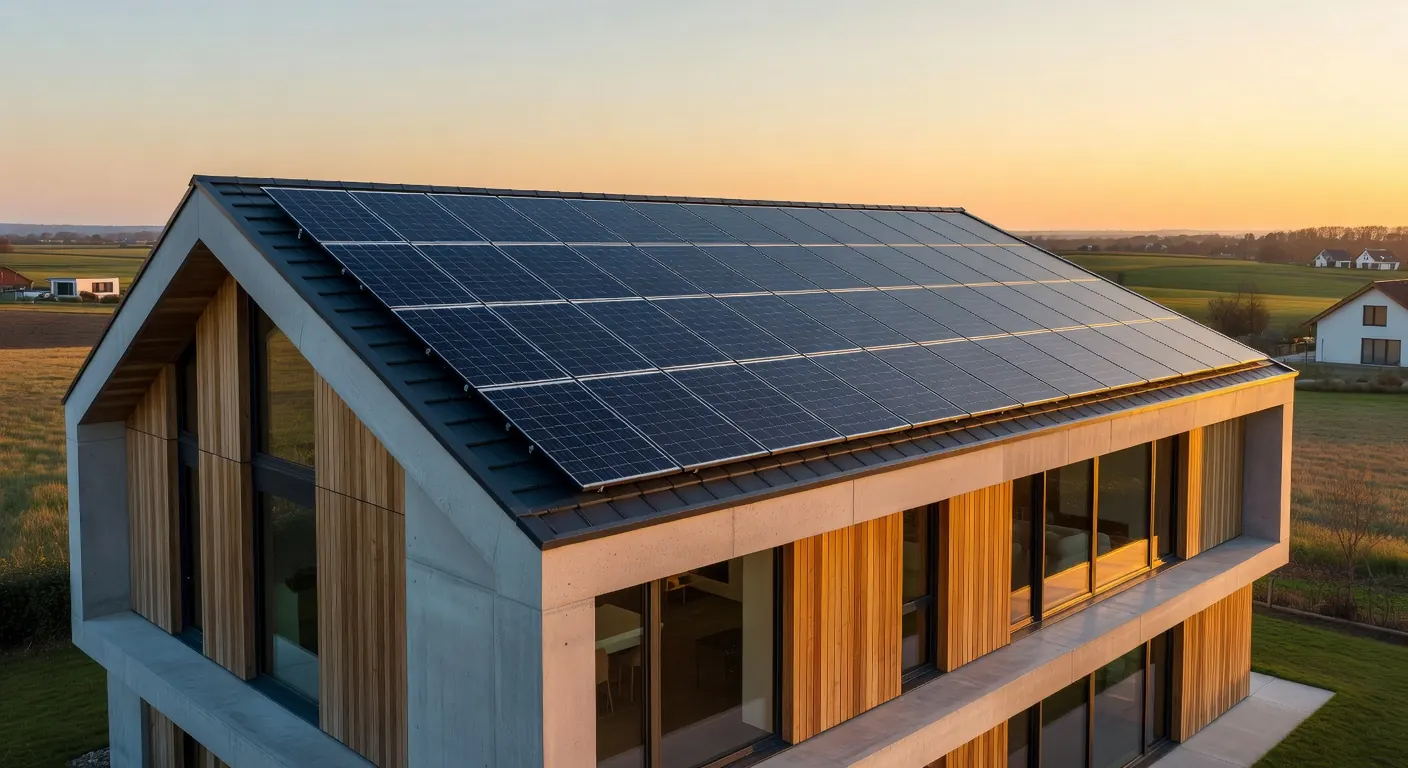 Témoignage d'une famille belge avec panneaux solaires sur le toit